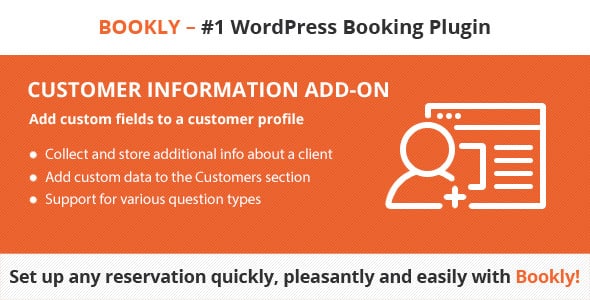 Bookly Customer Information Addon 2.0.0