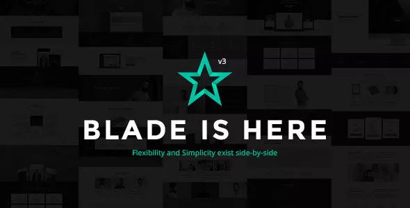 Blade Theme Responsive Multi-Functional WP Websites