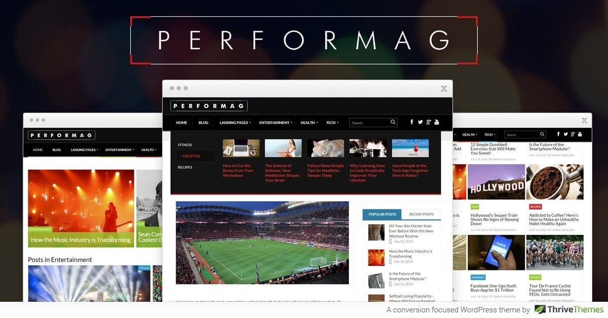Thrive Themes Performag GPL Theme