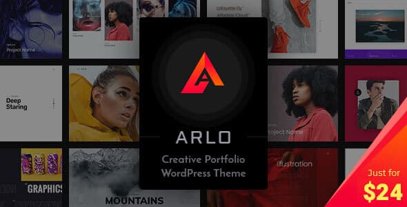 Arlo 3.7 – Portfolio WordPress Theme