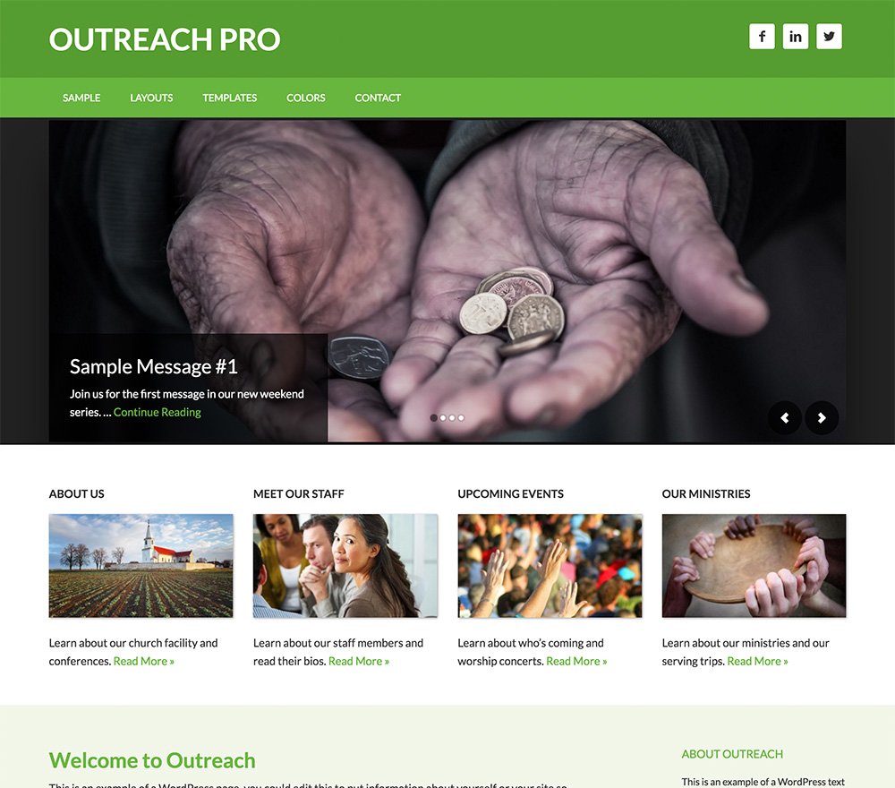 StudioPress Outreach Pro