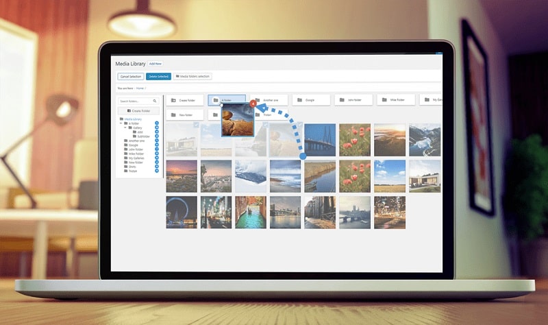 WP Media Folder Media Manager with Folders