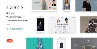 Sober WordPress e commerce template on WooCommerce v3.1.2 Download
