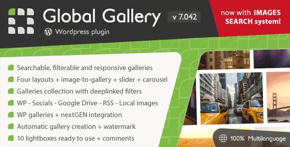 Global Gallery – WordPress Responsive v.8.003 Download