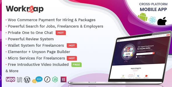 Workreap .2.3.2 - Freelance Marketplace and Directory WP Theme
