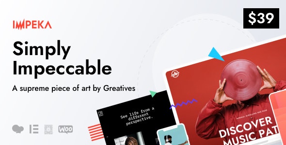 Impeka 1.1.7 - Creative Multi-Purpose WordPress Theme