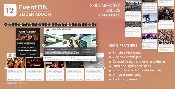 EventOn Slider Addon Events 2.9.0 Download