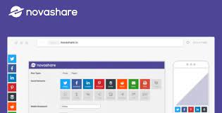 Novashare 1.2.3 - WordPress Social Sharing Plugin GPL Nulled Download