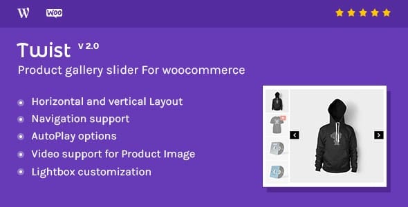 Twist – Product Gallery Slider for Woocommerce 3.2.3 GPL FREE Download