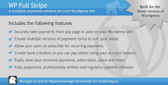 WP Full Stripe 5.5.5 - Subscription and Payment Plugin for WordPress GPL FREE Download