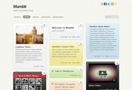 Themify Wumblr WordPress Theme 5.3.1 FREE Download