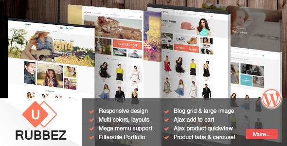 Rubbez GPL Theme - WooCommerce & Corporate WordPress Theme v1.8.5 Download