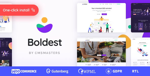 Boldest Theme GPL Consulting and Marketing Agency Theme