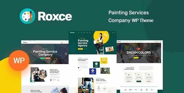 Roxce Theme GPL Painting Services WordPress Theme + RTL