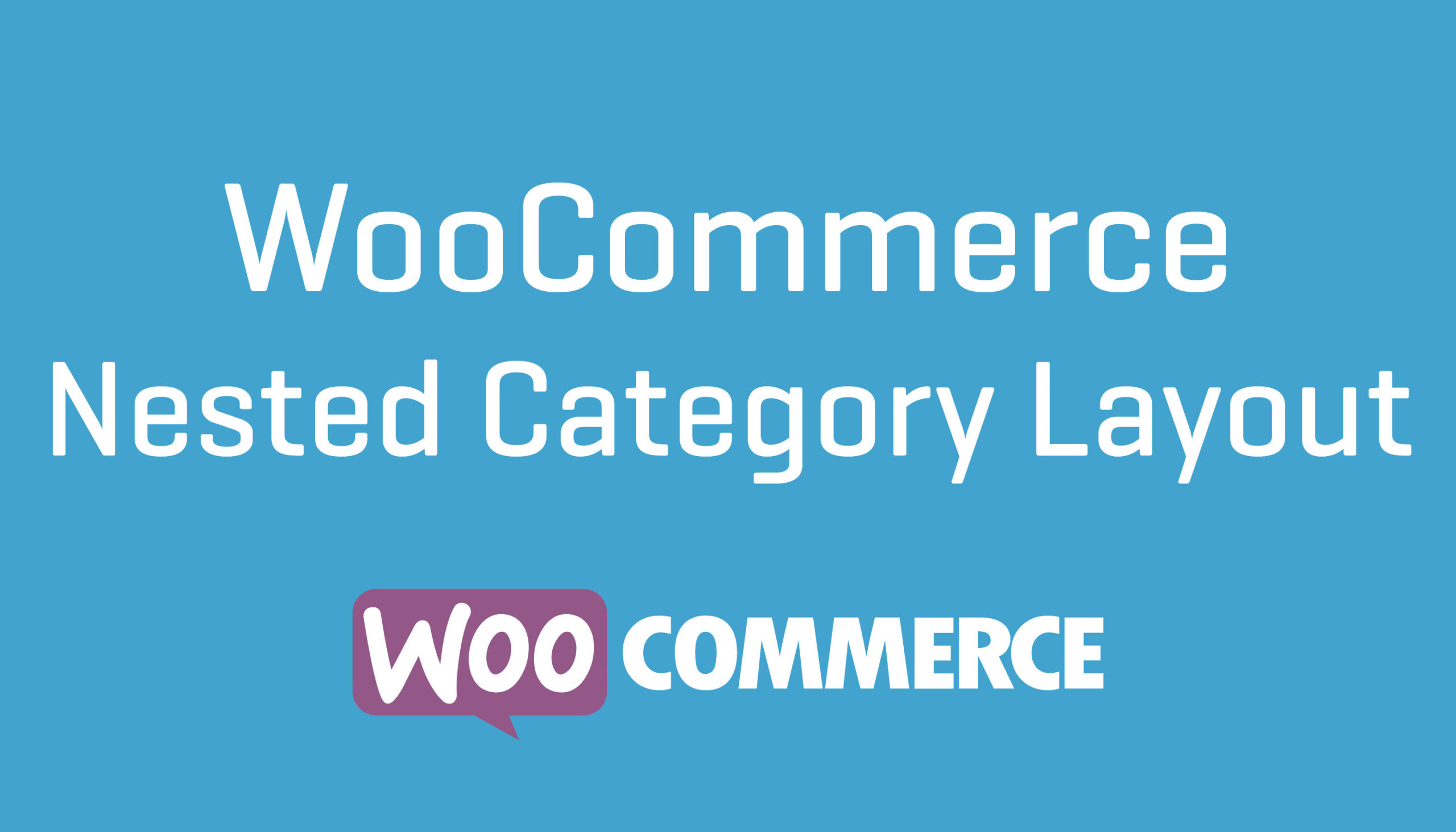 WooCommerce Nested Category Layout